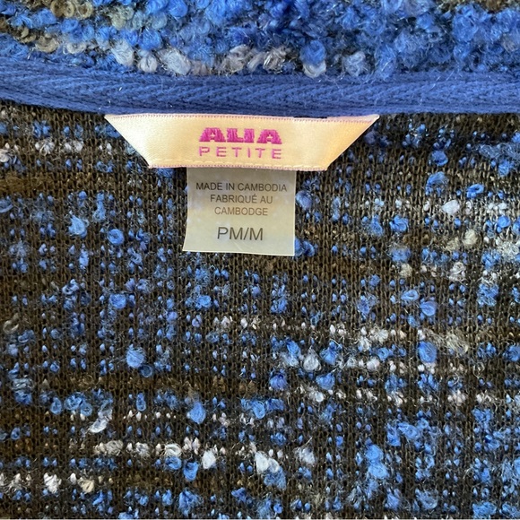 NWOT Alia Boucle Knit Sweater Jacket - Picture 5 of 7